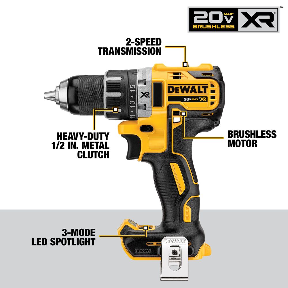 DeWalt DCK684D2 20-Volt MAX Cordless 6-Tool Combo Kit with (2) 20-Volt 2.0Ah Batteries & Charger - 6