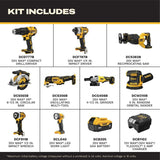 DeWalt DCK921P1 20V MAX Brushless Cordless Combo Kit with 5Ah Battery, Charger and Bag - 2