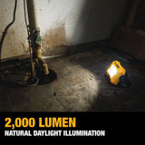 DeWalt DCL077C1 12V/20V Max 2000 Lumens LED Compact Portable Work Light - 5