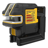 DeWalt DCLE14221GB 150' Green Crossline and 2-Spot Laser Level with USB-C Charger - 2