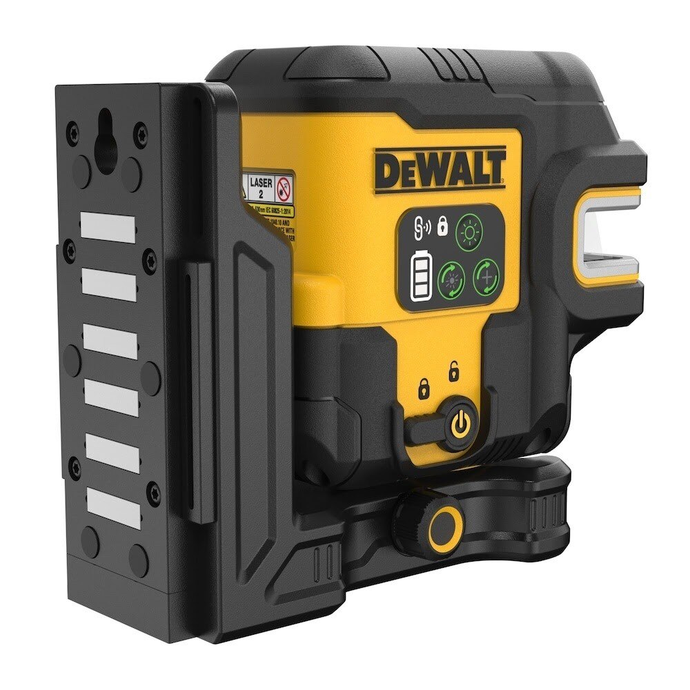 DeWalt DCLE14221GB 150' Green Crossline and 2-Spot Laser Level with USB-C Charger - 5