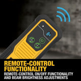 DeWalt  DCLE14221G USB Rechargeable Green 2 Spot and Cross Line Laser Kit - 6