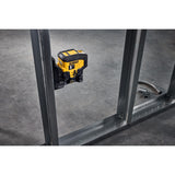 DeWalt  DCLE16031GB USB Rechargeable Green 3 Spot Laser - 7