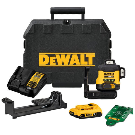 DeWalt DCLE34031D1 ATOMIC 20V 3x360 Line Laser Kit