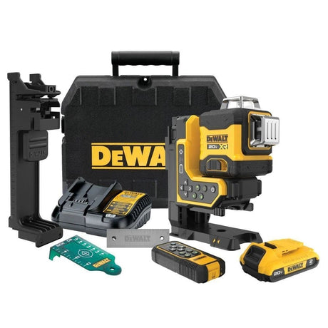 DeWalt DCLE34035D1 20V MAX 3x360 Remote Control Laser Kit