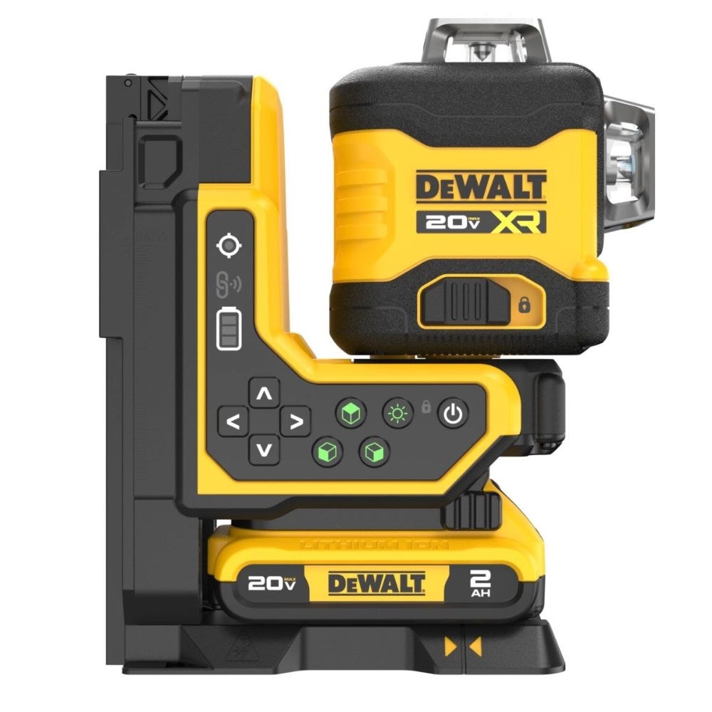 DeWalt DCLE34035D1 20V MAX 3x360 Remote Control Laser Kit - 3