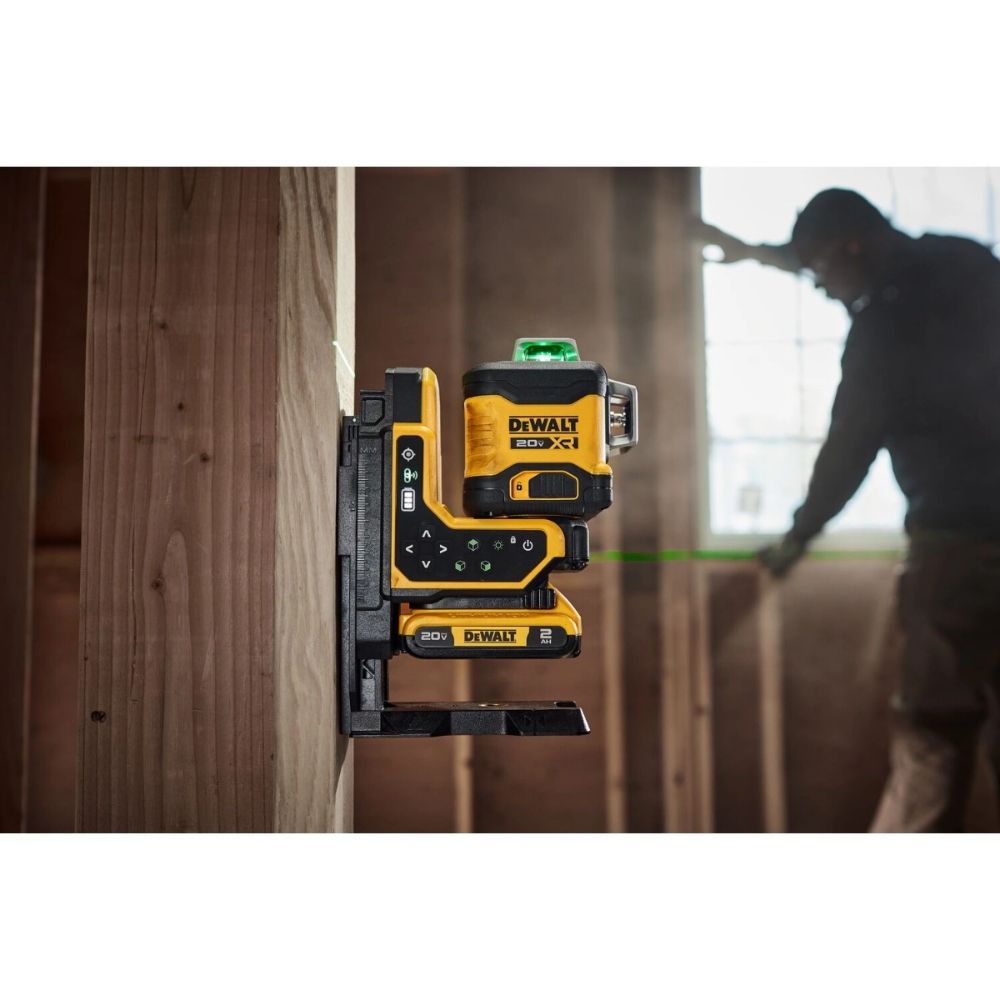 DeWalt DCLE34035D1 20V MAX 3x360 Remote Control Laser Kit - 22