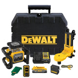 DeWalt DCLE35121GE1F 20V MAX XR Green Rotary Laser Framer Kit with Remote Detector
