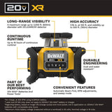 DeWalt DCLE35121GE1F 20V MAX XR Green Rotary Laser Framer Kit with Remote Detector - 2