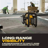 DeWalt DCLE35121GE1F 20V MAX XR Green Rotary Laser Framer Kit with Remote Detector - 7