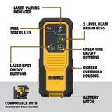 DeWalt DCLEAUSBRC2  Remote Control for USB Green Crossline/Spot Lasers DCLE14221G/GB & DCLE14251G/GB - 2