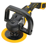 DeWalt DCM849P2 20V MAX XR 7" Cordless Variable Speed Rotary Polisher Kit - 8