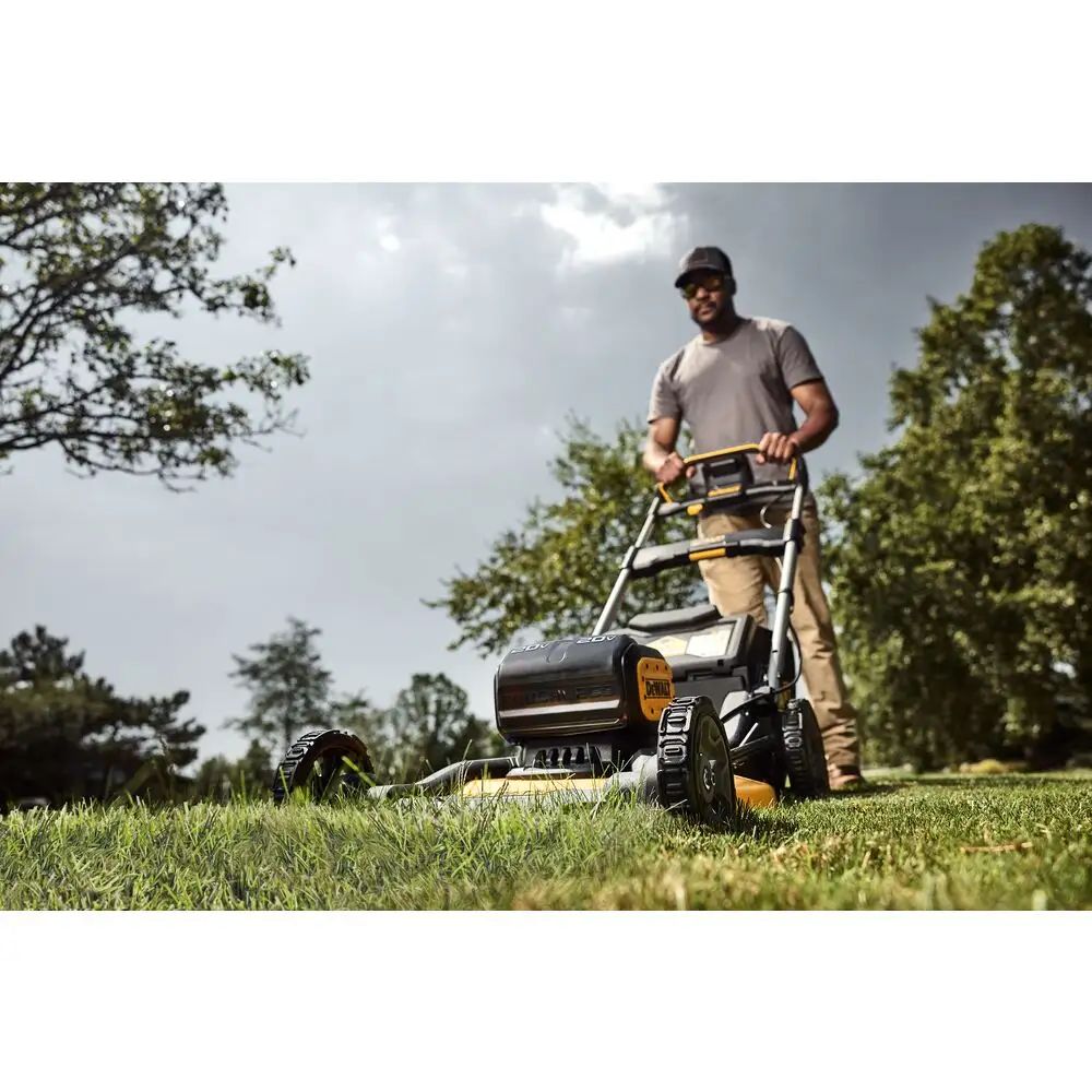 DeWalt DCMWP234U2 2X20V Max Next-Gen 3-in-1 Brushless Push Mower 10.0Ah Kit - 10