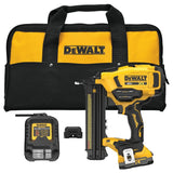 DeWalt DCN210E1 20V MAX XR 18 Gauge Brushless Cordless Brad Nailer Kit