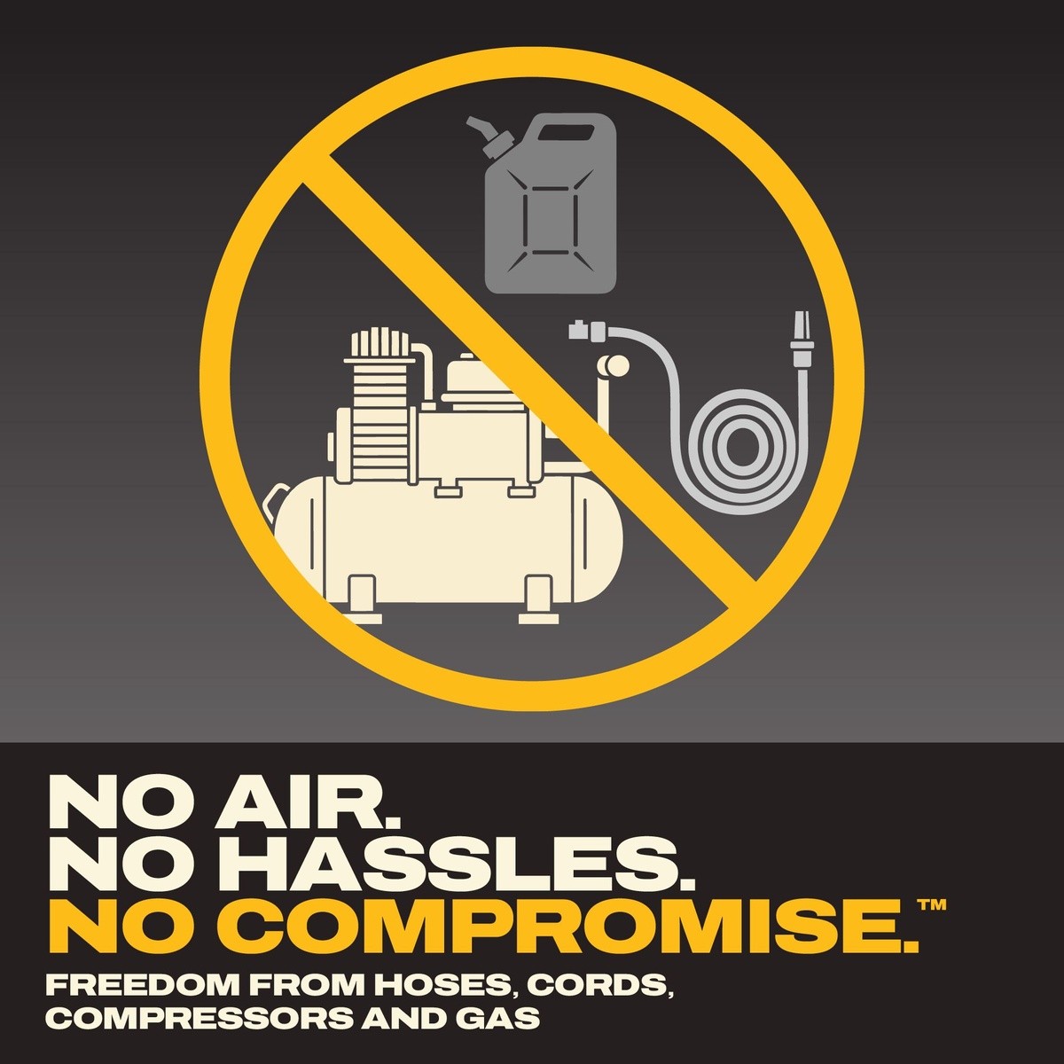 DeWalt DCN210E1 20V MAX XR 18 Gauge Brushless Cordless Brad Nailer Kit - 11