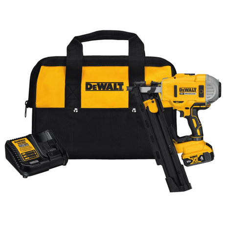 DeWalt DCN21PLM1 20V MAX* 21° Plastic Collated Cordless Framing Nailer Kit