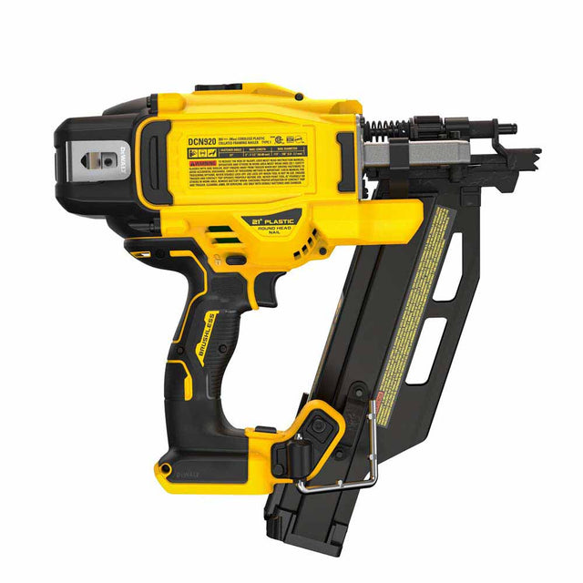 DeWalt DCN920B 20V MAX XR  Brushless Cordless 21 Degree  Plastic Collated Framing Nailer (Tool Only)