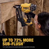 DeWalt DCN920P1 20V MAX XR Brushless Cordless 21 Degree Plastic Collated Framing Nailer Kit - 10