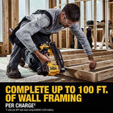 DeWalt DCN920P1 20V MAX XR Brushless Cordless 21 Degree Plastic Collated Framing Nailer Kit - 11