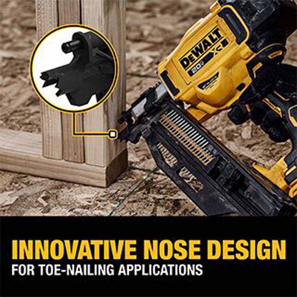 DeWalt DCN920P1 20V MAX XR Brushless Cordless 21 Degree Plastic Collated Framing Nailer Kit - 18