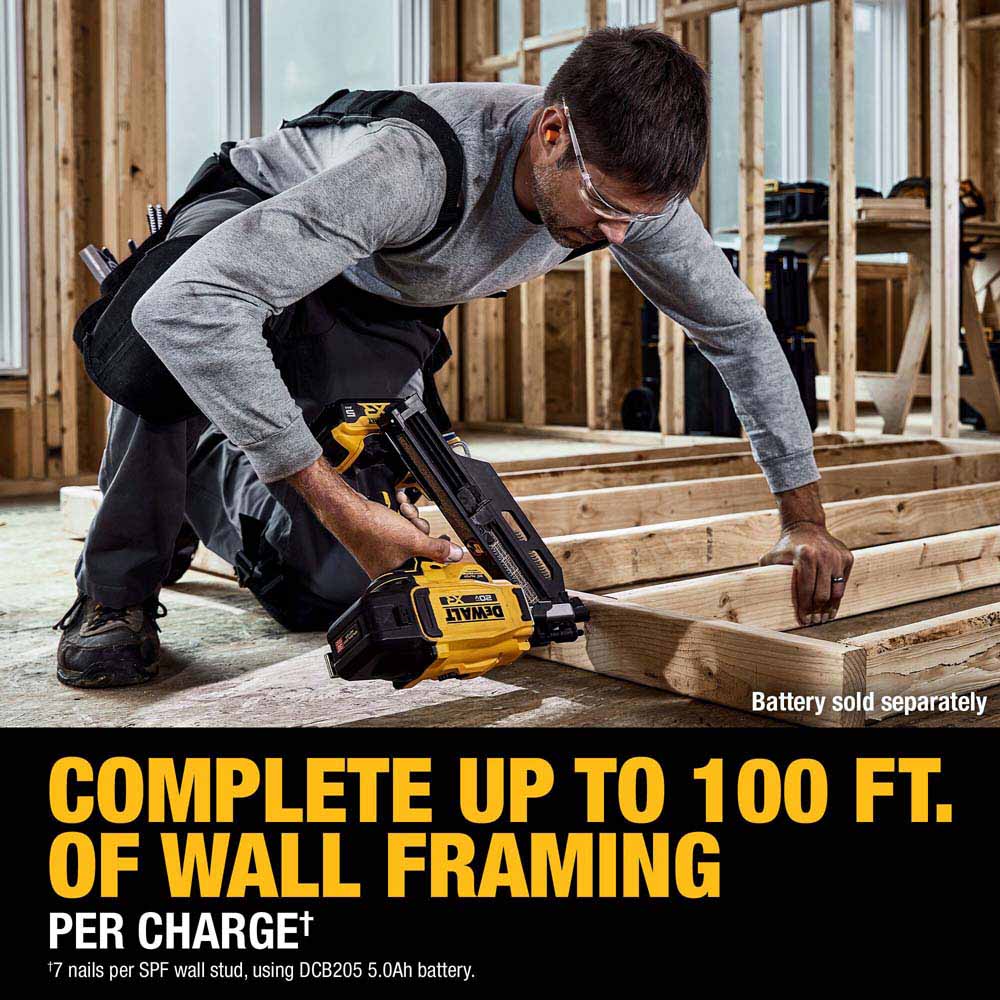 DeWalt DCN930B 20V MAX XR Brushless Cordless 30 Degree Paper Collated Framing Nailer (Tool Only) - 18