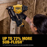 DeWalt DCN930P1 20V MAX XR Brushless Cordless 30 Degree Paper Tape Framing Nailer Kit - 14