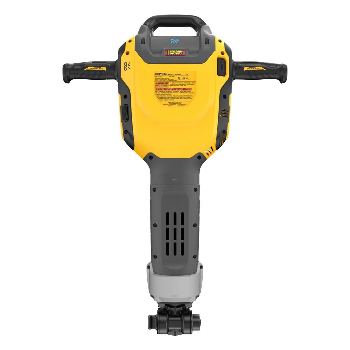 DeWalt DCPS966AG2 POWERSHIFT 1-1/8" Hex Demo Hammer Kit with 2 Batteries and Charger - 6