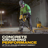 DeWalt DCPS966AG2 POWERSHIFT 1-1/8" Hex Demo Hammer Kit with 2 Batteries and Charger - 14
