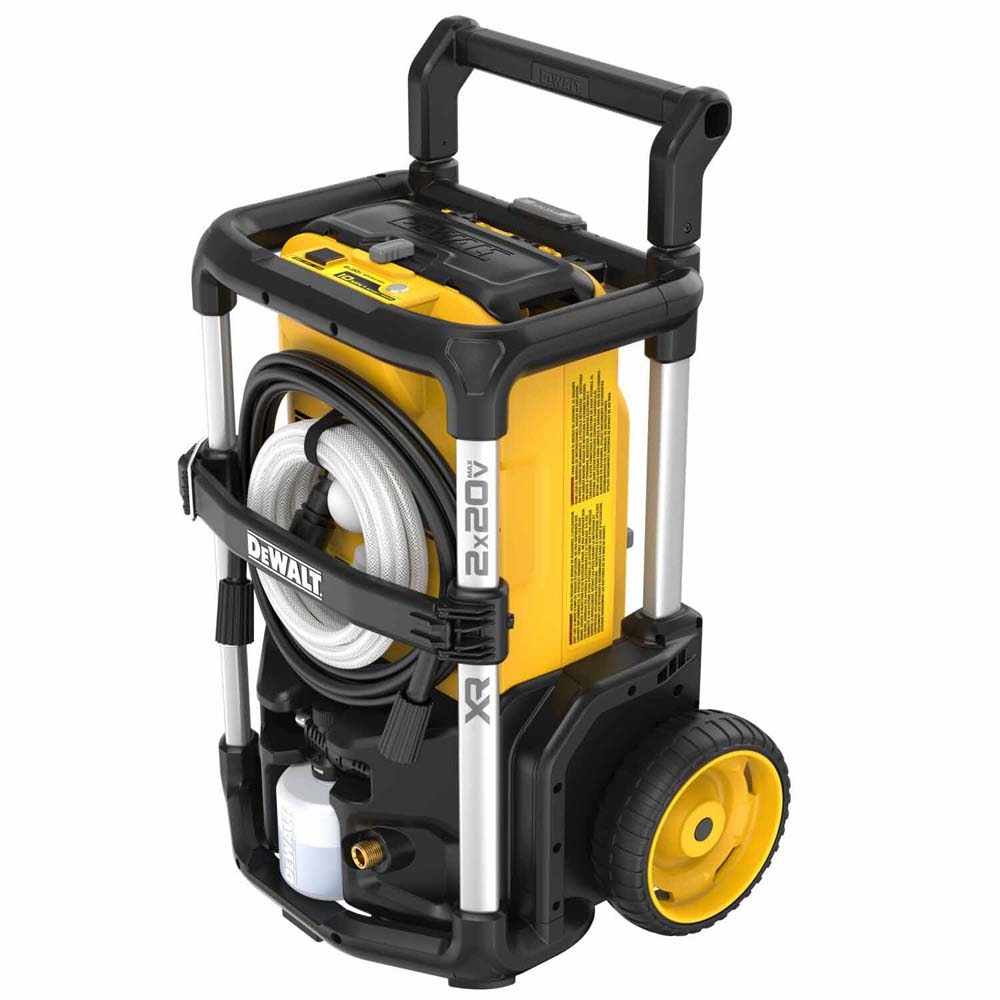 DeWalt DCPW1600Y2 2X20V 1600 PSI Pressure Washer Kit - 8