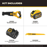DeWalt DCS301X1 60V MAX Brushless Cordless Reciprocating Saw Kit with 9.0Ah FLEXVOLT Battery and Charger (1 Kit) - 4
