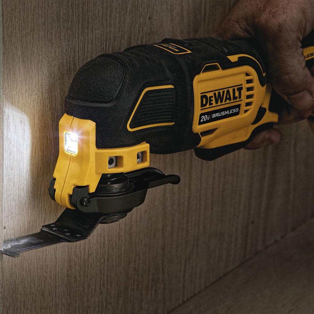 DeWalt DCS354D1 20V MAX Brushless Cordless Oscillating Multi-Tool, Kit - 8