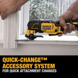 DeWalt DCS354PK 20V MAX Oscillating Tool Kit with 3Ah Battery - 3