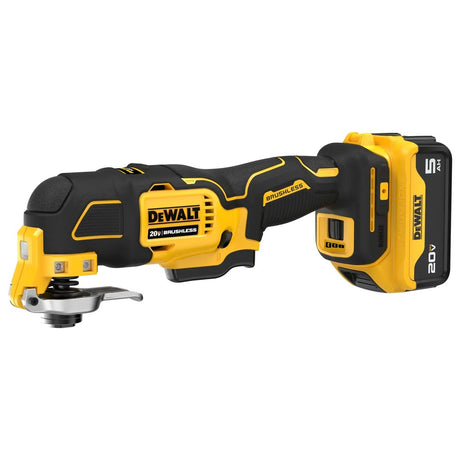 DeWalt DCS356P1 20V MAX 3-Speed Brushless Oscillating Multi-Tool Kit with 5Ah Battery