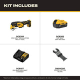 DeWalt DCS356P1 20V MAX 3-Speed Brushless Oscillating Multi-Tool Kit with 5Ah Battery - 3