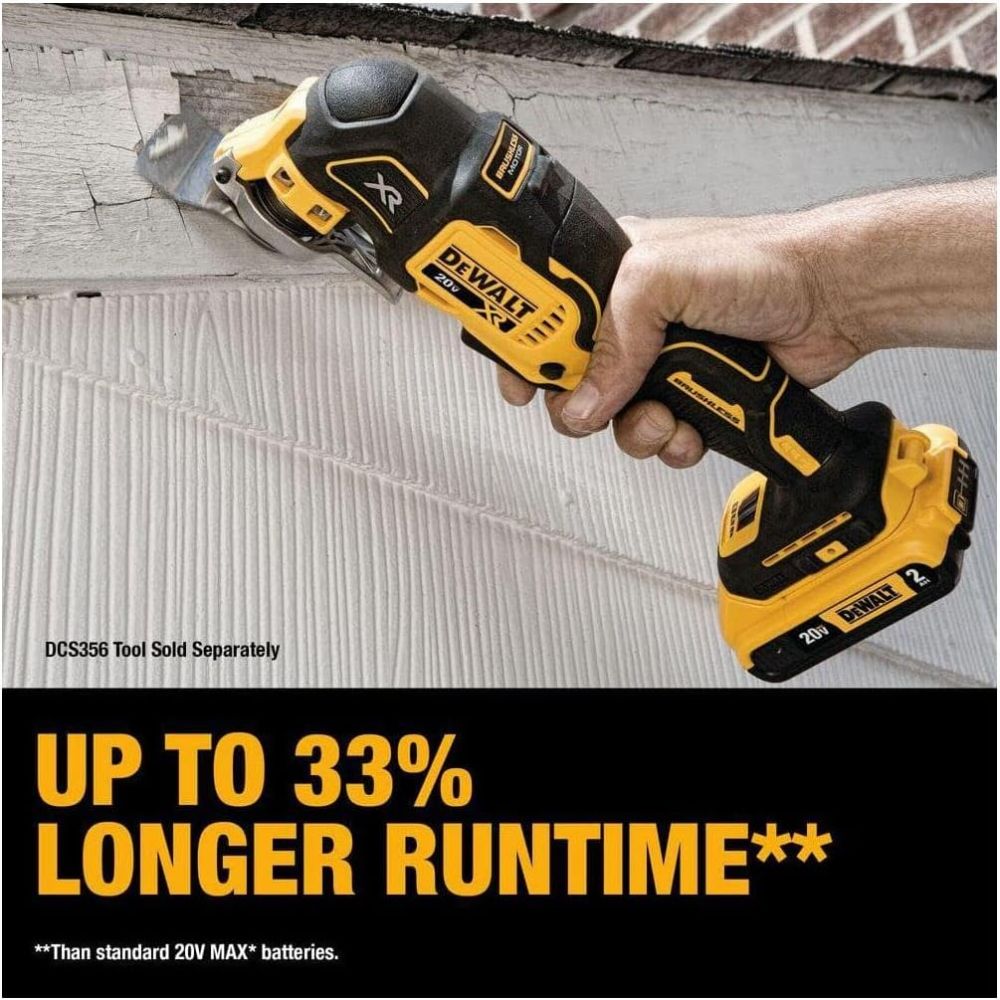 DeWalt DCS356SD1 20V Max XR Brushless Cordless 3-Speed Oscillating Multi-Tool Kit - 4