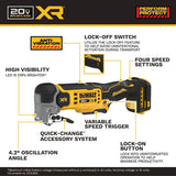 DeWalt DCS359B 20V MAX XR Brushless Oscillating Multi Tool with Quick Change Blades (Tool Only) - 2