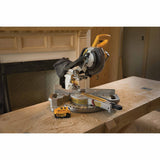 DeWalt DCS361M1 20V MAX 7-1/4" Cordless Sliding Miter Saw Kit - 9