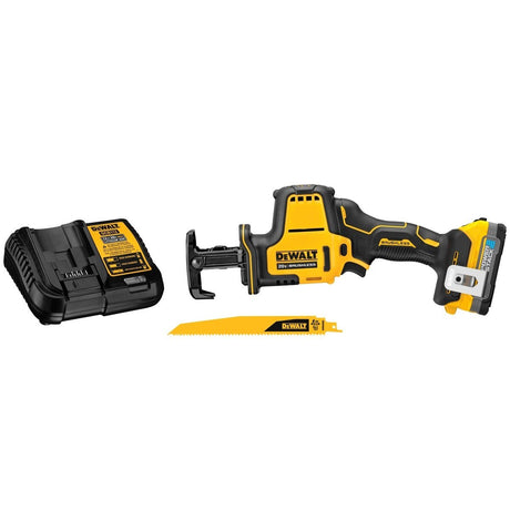 DeWalt DCS369E1 Atomic 20V Max One Handed Reciprocating Saw with Powerstack Battery