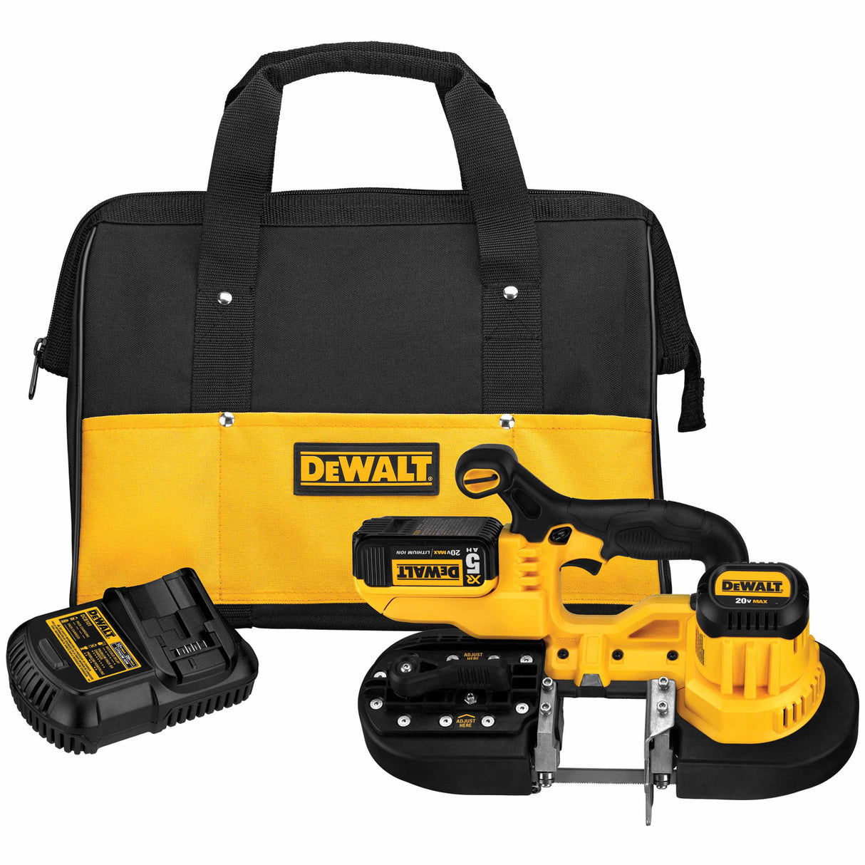 Dewalt DCS371P1 20V MAX Bandsaw Kit (5.0Ah)