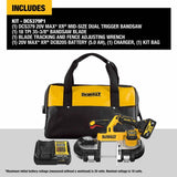 DeWalt DCS379P1 20V 3-1/4" Dual Switch Band Saw - 2