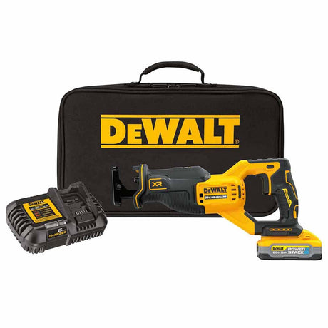 DeWalt DCS382H1 20V Max XR Brushless Cordless Reciprocating Saw Kit With Dewalt Powerstack 5.0 Ah Battery