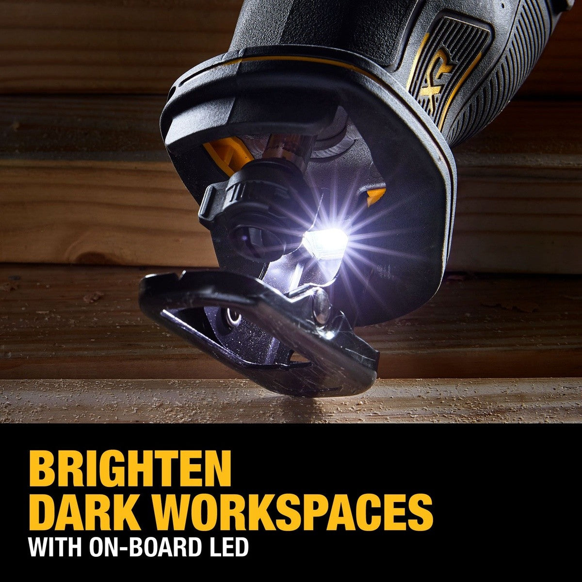 DeWalt DCS382H1 20V Max XR Brushless Cordless Reciprocating Saw Kit With Dewalt Powerstack 5.0 Ah Battery - 8