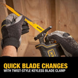 DeWalt DCS382H1 20V Max XR Brushless Cordless Reciprocating Saw Kit With Dewalt Powerstack 5.0 Ah Battery - 9