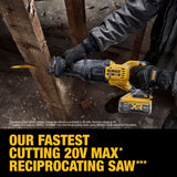 DeWalt DCS384WW1 20V Max* XR Brushless Cordless Reciprocating Saw Kit with XR POWERPACK - 11
