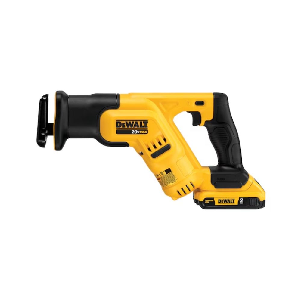 DeWalt DCS387D1 20V Max Lithium Ion Cordless Reciprocating Saw Kit, Compact, 2-Amp Hour - 3