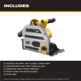 DeWalt DCS525B 20V MAX XR 6-1/2 in Brushless Cordless Plunge Track Saw Tool Only - 4