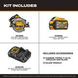 DeWalt DCS588X1 60V MAX Brushless Cordless 7-1/4 in. Circular Saw Kit with Electronic Brake (1 Kit) - 3