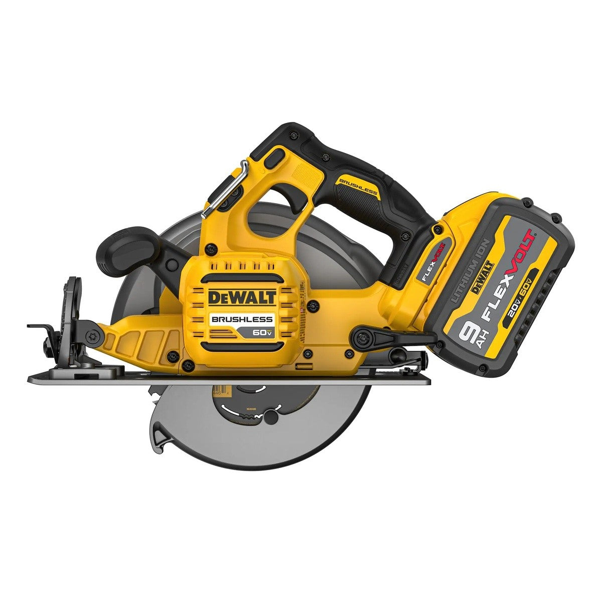 DeWalt DCS588X1 60V MAX Brushless Cordless 7-1/4 in. Circular Saw Kit with Electronic Brake (1 Kit) - 5