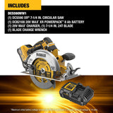 DeWalt DCS590WW1 20V Max* XR Brushless Cordless 7-1/4" Circular Saw Kit with XR POWERPACK - 9