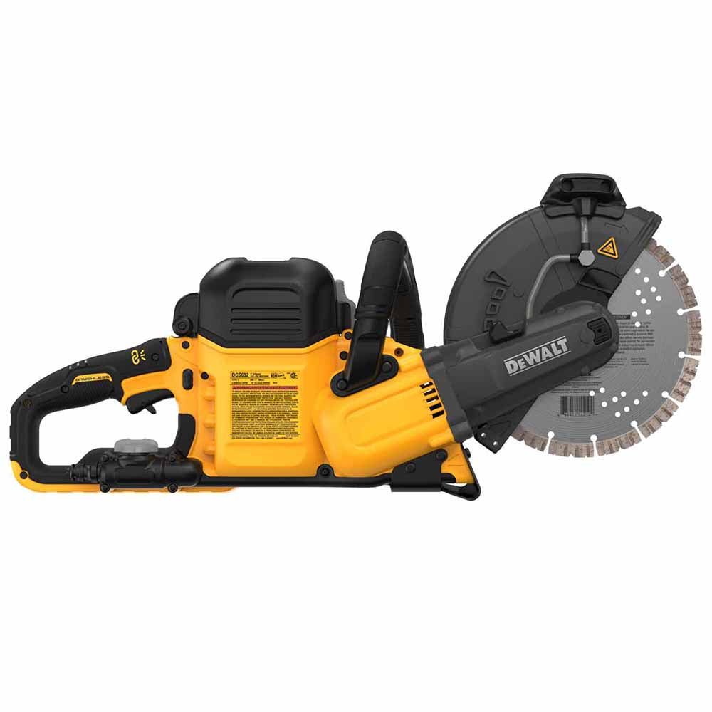 DeWalt DCS692X2 60V MAX* Brushless Cordless 9 in. Cut-Off Saw Kit - 4